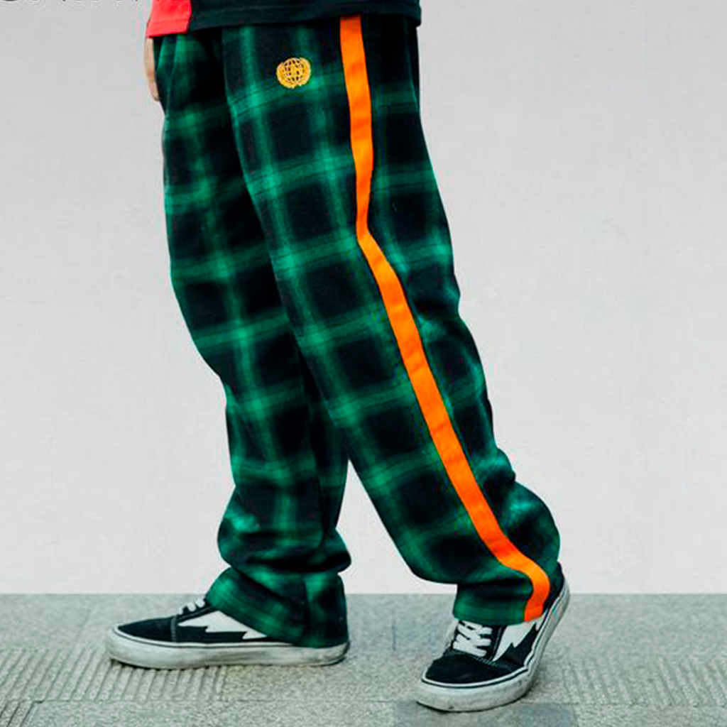 Side Ribbon Plaid